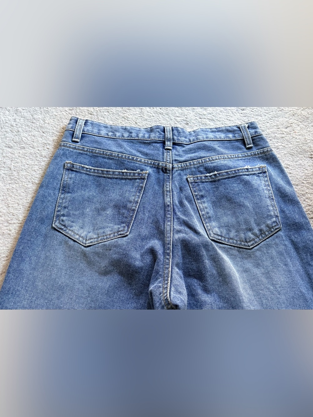 Oak + Fort Wide Leg Jeans - Picture 5 of 6